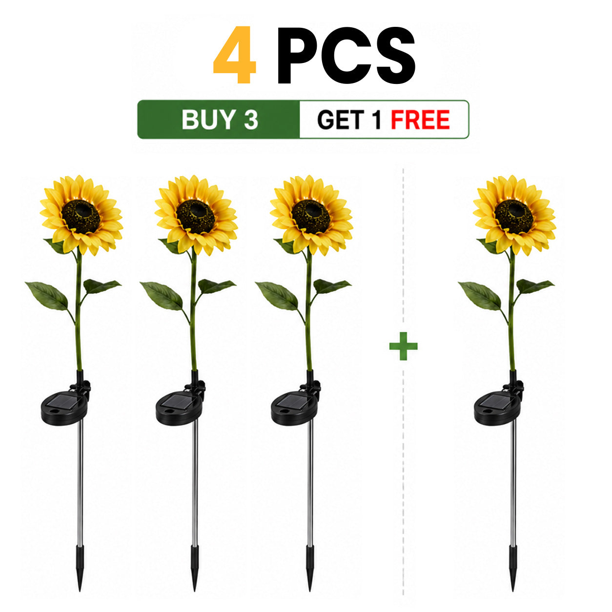Ajaxfit™ Sunflower Solar Lights – Glowing Garden Decor 🌻🌙