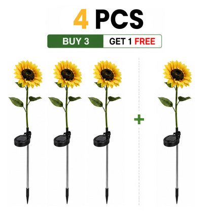 Ajaxfit™ Sunflower Solar Lights – Glowing Garden Decor 🌻🌙