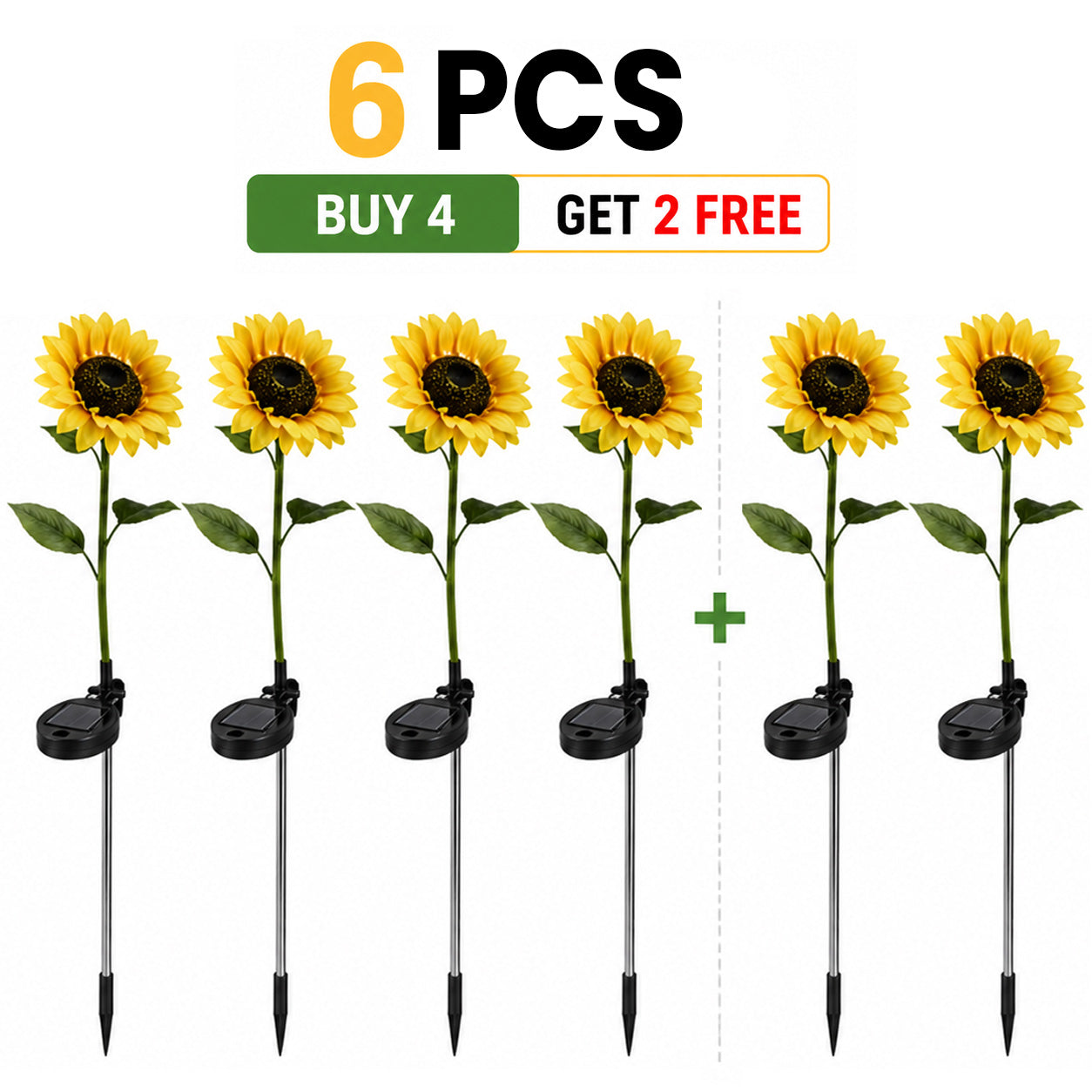 Ajaxfit™ Sunflower Solar Lights – Glowing Garden Decor 🌻🌙