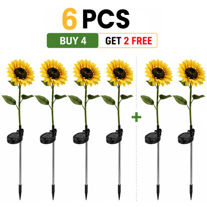 Ajaxfit™ Sunflower Solar Lights – Glowing Garden Decor 🌻🌙