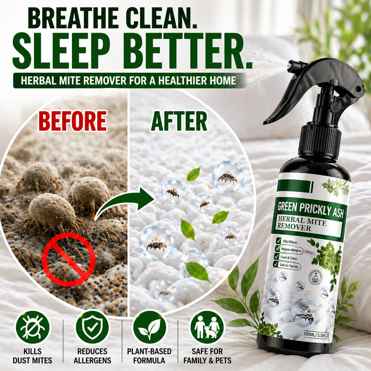 Ajaxfit™🔥Powerful Mite Remover Spray