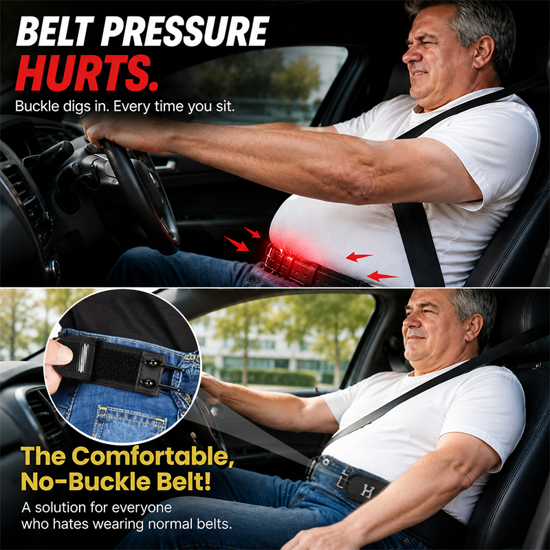 Ajaxfit™ No-Buckle Elastic Comfort Belt