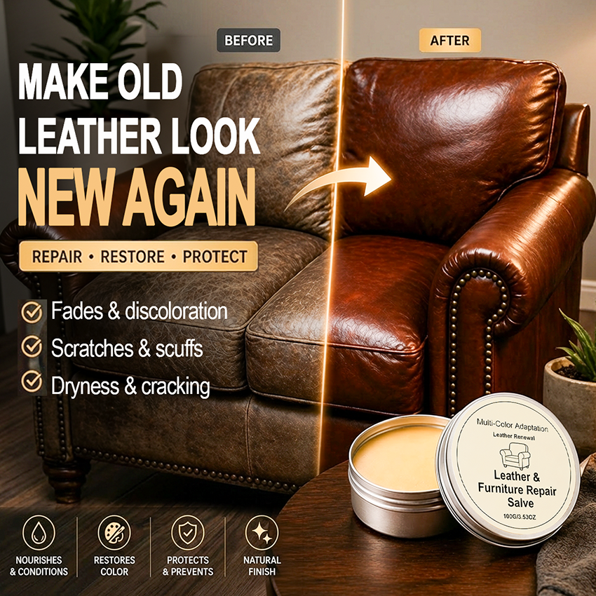 Ajaxfit™  Leather Repair & Restore Balm – Make Old Leather Look New Again (offer)