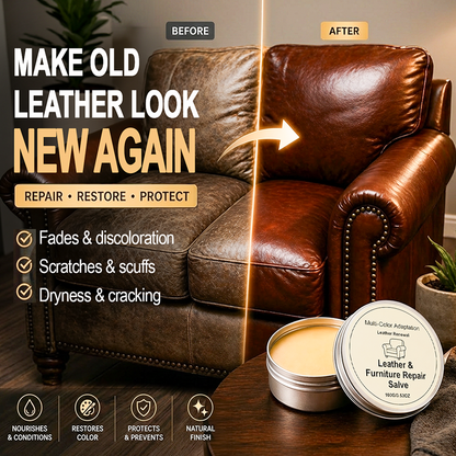 Ajaxfit™  Leather Repair & Restore Balm – Make Old Leather Look New Again (offer)