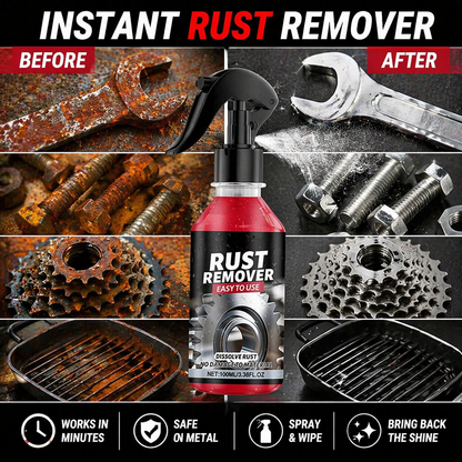 Ajaxfit™🔥 Nano Rust Remover Spray – Fast & Safe Metal Cleaner