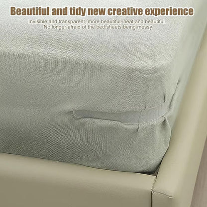 Ajaxfit™ Bed Sheet Holder Straps Non-Slip – Adjustable Mattress Sheet Fasteners for All Bed Sizes