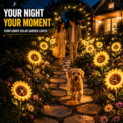 Ajaxfit™ Sunflower Solar Lights – Glowing Garden Decor 🌻🌙