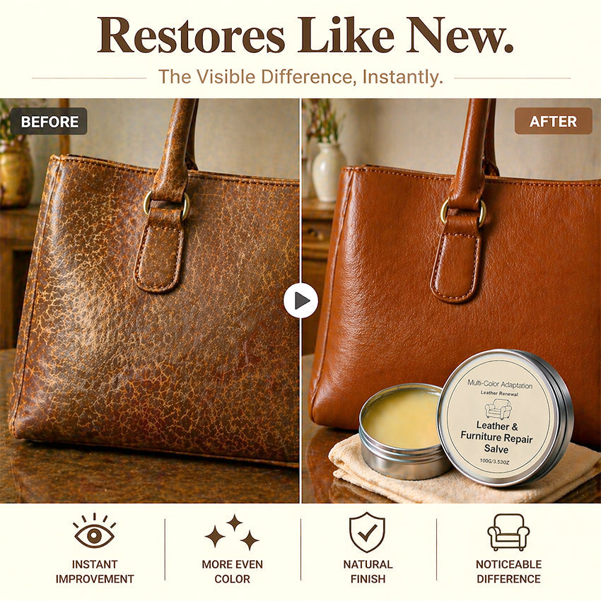 Ajaxfit™  Leather Repair & Restore Balm – Make Old Leather Look New Again (offer)