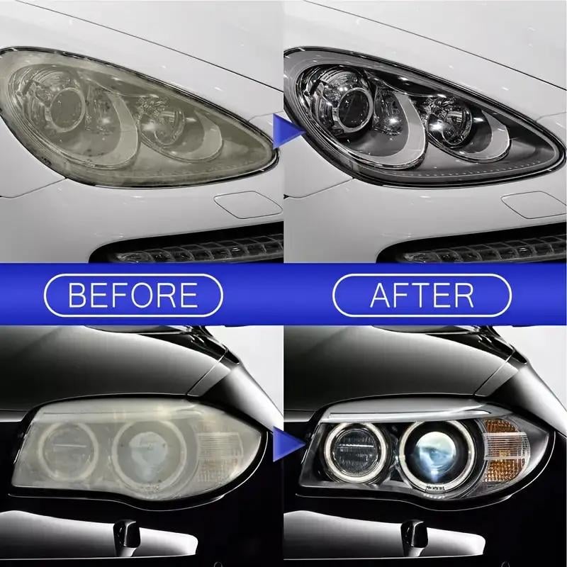 Ajaxfit™💥🚘Automotive Headlamp Restoration Fluid, blurring enhanced crystalline coating refurbisher