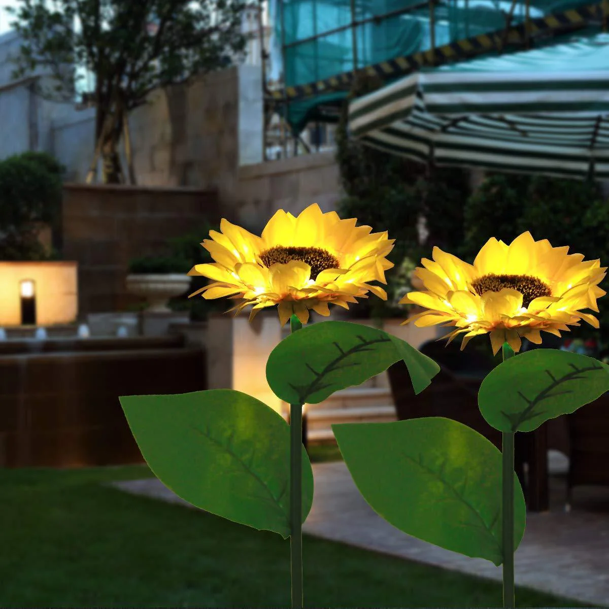 Ajaxfit™ Sunflower Solar Lights – Glowing Garden Decor 🌻🌙