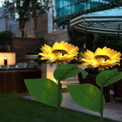 Ajaxfit™ Sunflower Solar Lights – Glowing Garden Decor 🌻🌙