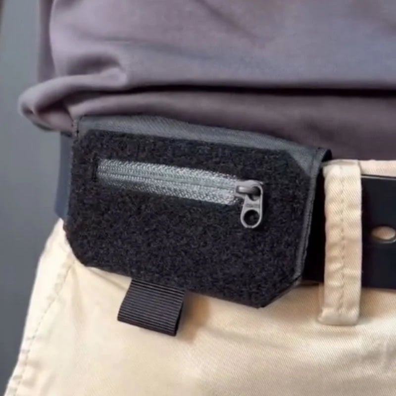 Ajaxfit™ Slim Belt Wallet —“Waist Shield” Tactical Waist Pack with Quick Access Wallet 🛡️💳