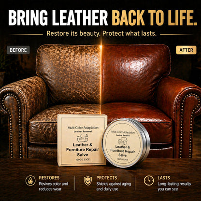 Ajaxfit™  Leather Repair & Restore Balm – Make Old Leather Look New Again (offer)