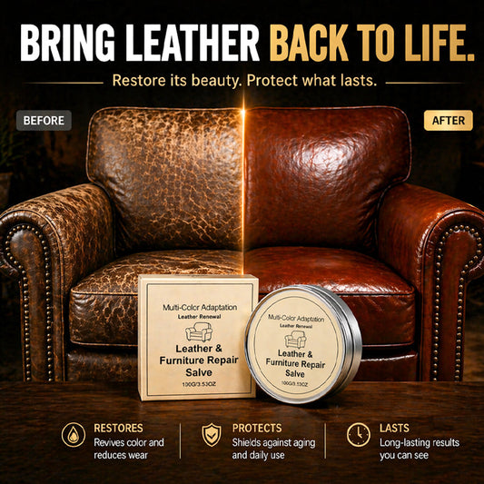 Ajaxfit™  Leather Repair & Restore Balm – Make Old Leather Look New Again (offer)