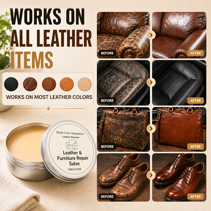 Ajaxfit™  Leather Repair & Restore Balm – Make Old Leather Look New Again (offer)