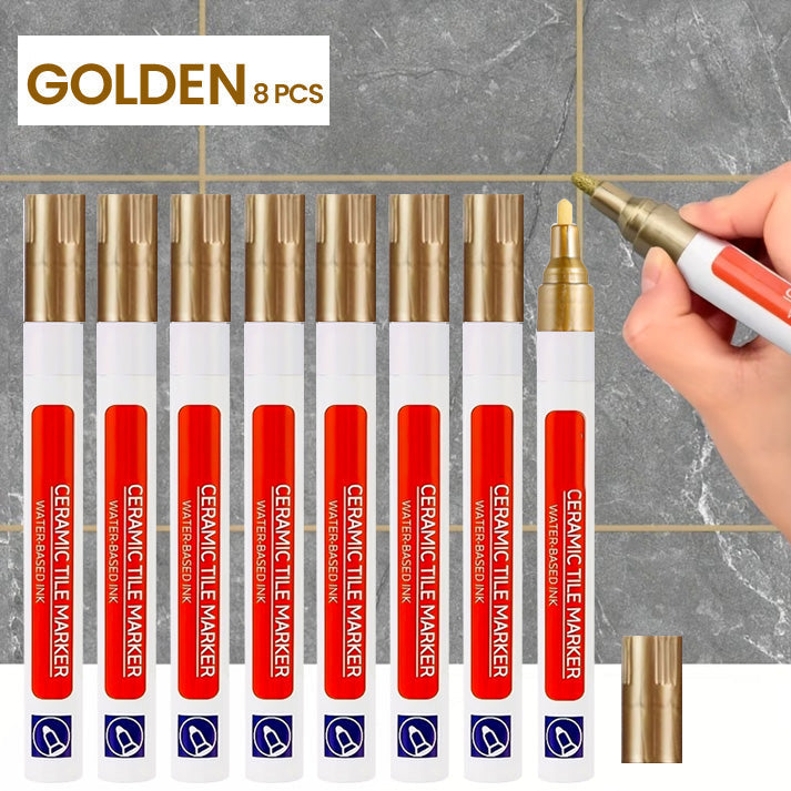 🖌️Ajaxfit™ Anti-Mould & Waterproof Joint Pen for Ceramic Tiles!