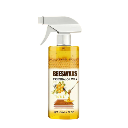 Ajaxfit™Beeswax Wood Polish Spray Natural Shine & Protection for Furniture, Floors, Cabinets – Non-Greasy, Anti-Dust Finish