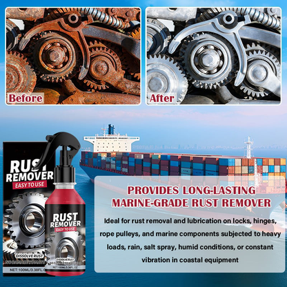 Ajaxfit™🔥 Nano Rust Remover Spray – Fast & Safe Metal Cleaner (offer)