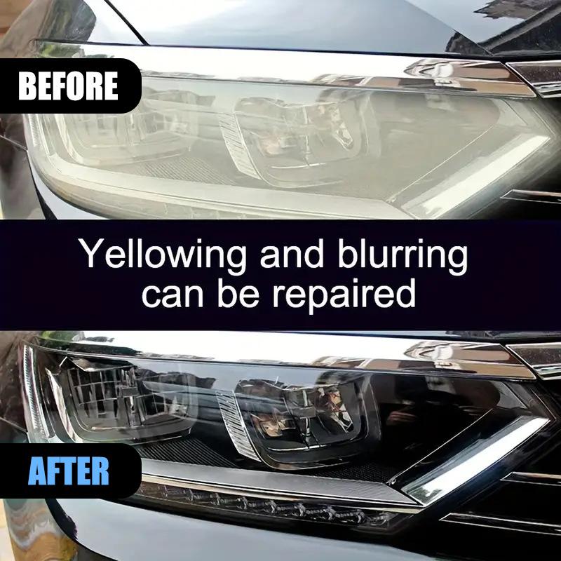 Ajaxfit™💥🚘Automotive Headlamp Restoration Fluid, blurring enhanced crystalline coating refurbisher