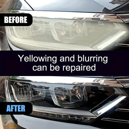 Ajaxfit™💥🚘Automotive Headlamp Restoration Fluid, blurring enhanced crystalline coating refurbisher