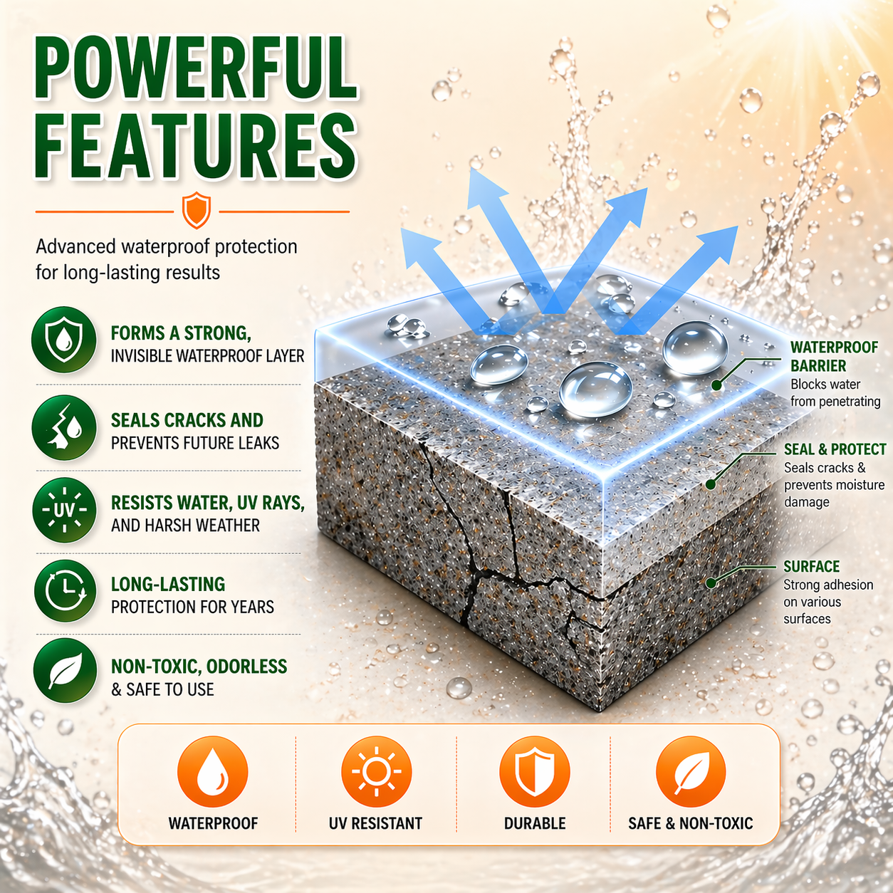 Ajaxfit™💧🛠️ Transparent Waterproof Sealant for Leak Repair🚿 No More Water Damage