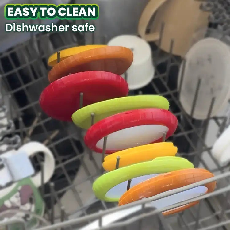 Ajaxfit™Reusable Silicone Stretch Pods 🍅🥑 – Keep Fruits & Vegetables Fresh Longer Without Plastic Wrap