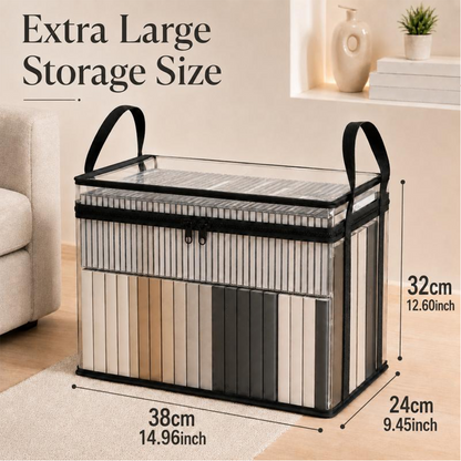 Ajaxfit™Clear Storage Bag – Dust-Proof Organizer for Toys, Clothes & More🧸📚👕🧦