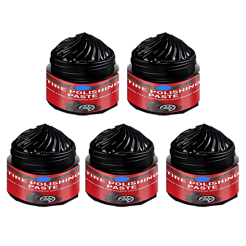 🚗Ajaxfit™ 3-in-1 Tire & Plastic Trim Renewal Paste – Restore Shine & Prevent Cracking