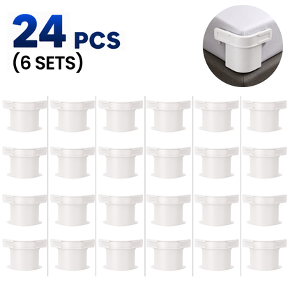 Ajaxfit™ Bed Sheet Holder Straps Non-Slip – Adjustable Mattress Sheet Fasteners for All Bed Sizes