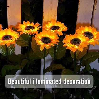 Ajaxfit™ Sunflower Solar Lights – Glowing Garden Decor 🌻🌙