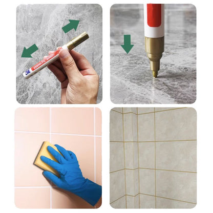 🖌️Ajaxfit™ Anti-Mould & Waterproof Joint Pen for Ceramic Tiles!