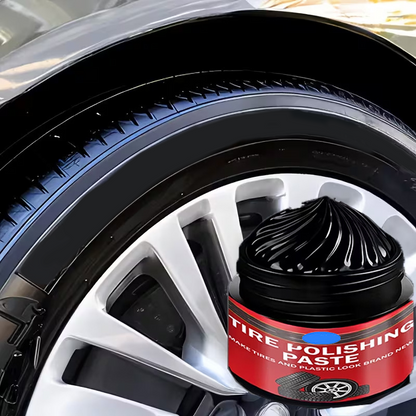🚗Ajaxfit™ 3-in-1 Tire & Plastic Trim Renewal Paste – Restore Shine & Prevent Cracking (offer)