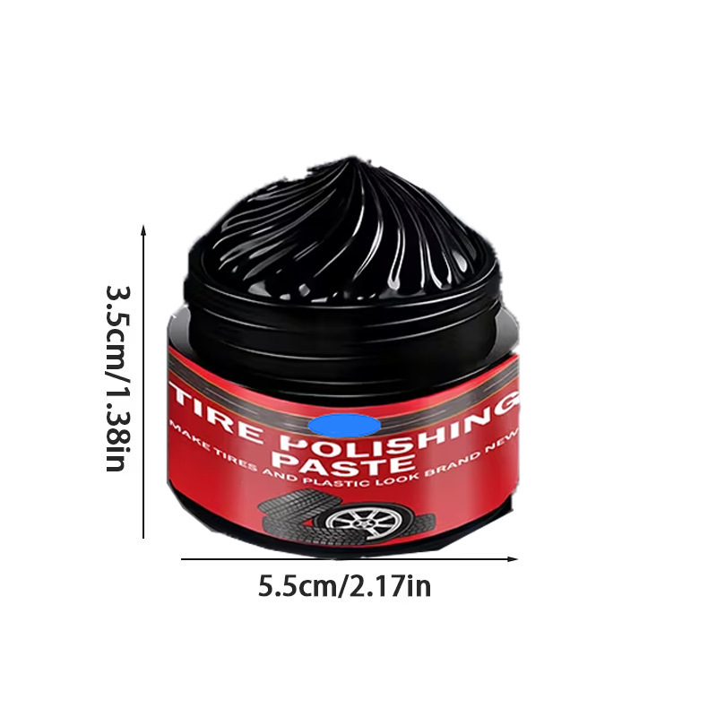 🚗Ajaxfit™ 3-in-1 Tire & Plastic Trim Renewal Paste – Restore Shine & Prevent Cracking (offer)