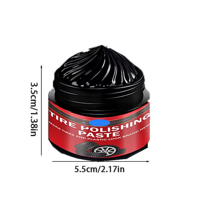 🚗Ajaxfit™ 3-in-1 Tire & Plastic Trim Renewal Paste – Restore Shine & Prevent Cracking (offer)